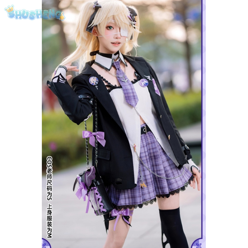Anime Cosplay Shop - Fischl Cosplay Costume Game Genshin Impact