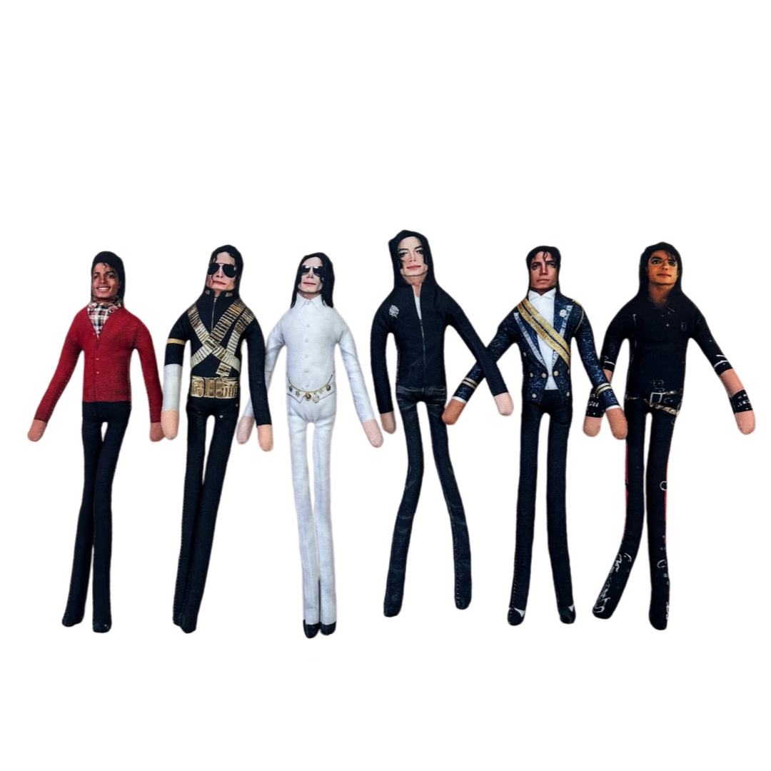 Anime Cosplay Roleplay - 1-6pcs Michael Jackson Cosplay Prop Doll