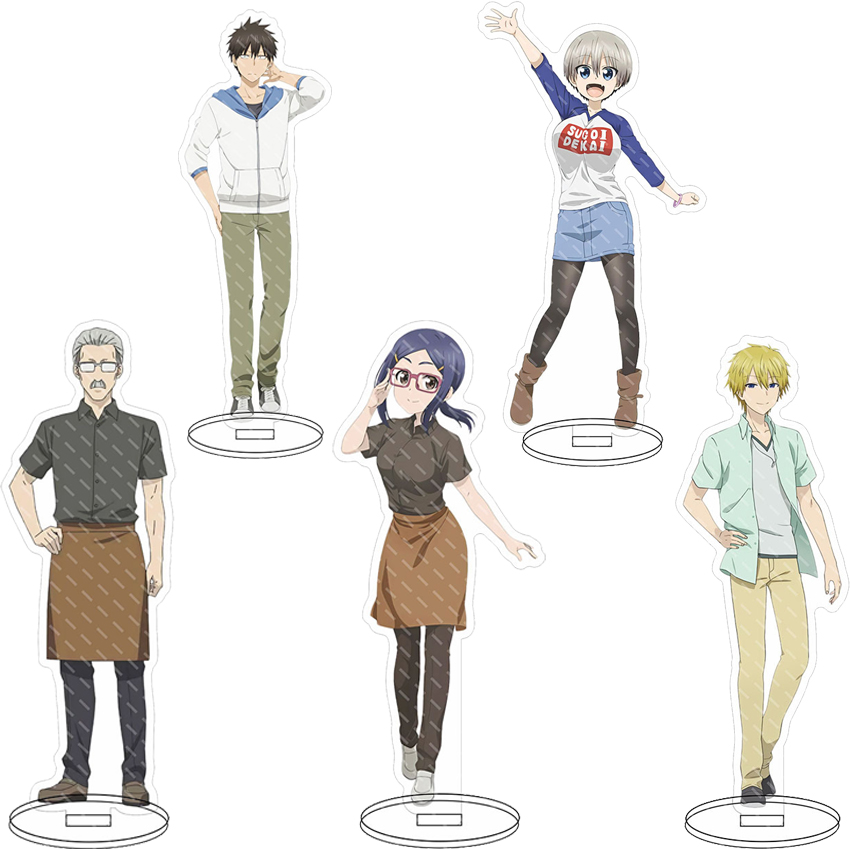 16CM Anime Acrylic Stand Uzaki - Anime Cosplay Rental recension och pris