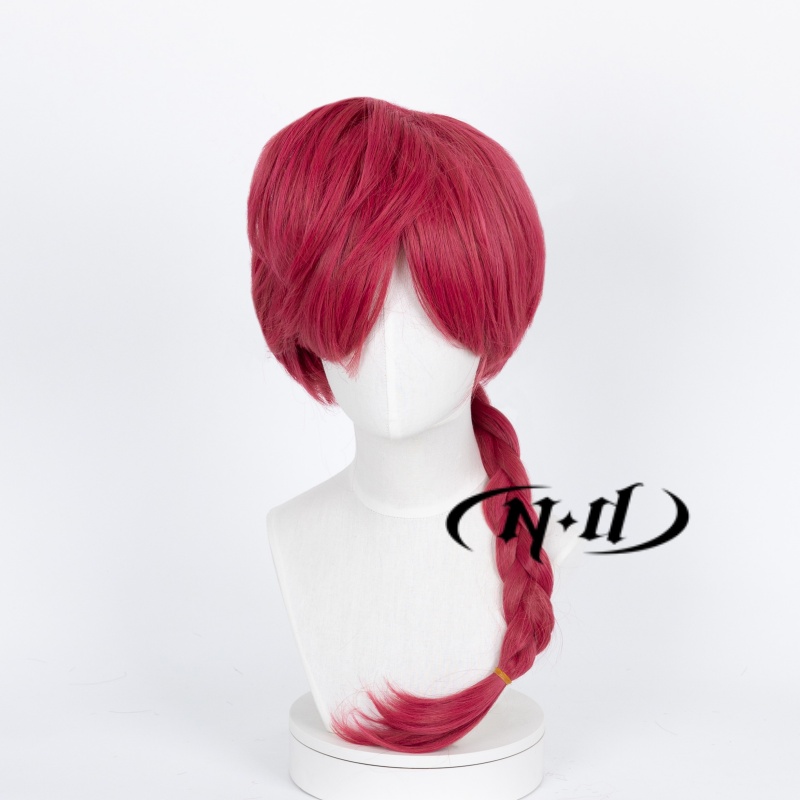 ND Ranma Saotome Cosplay Wigs  - Anime Cosplay Red Hair recension och pris