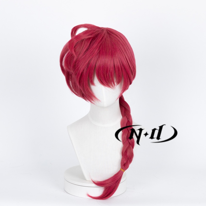 ND Ranma Saotome Cosplay Wigs  - Anime Cosplay Red Hair recension och pris