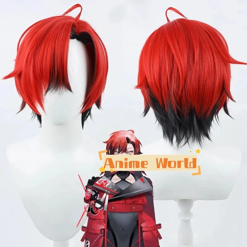 Holostars English TEMPUS YouTu - Anime Cosplay Red Hair recension och pris