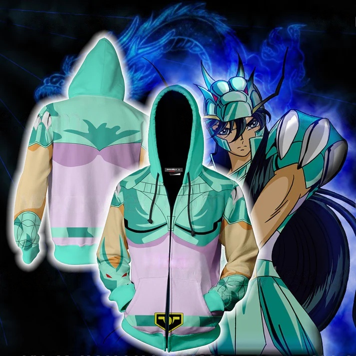Anime Saint Seiya 3D Print Hoo - Anime Cosplay Shop recension och pris