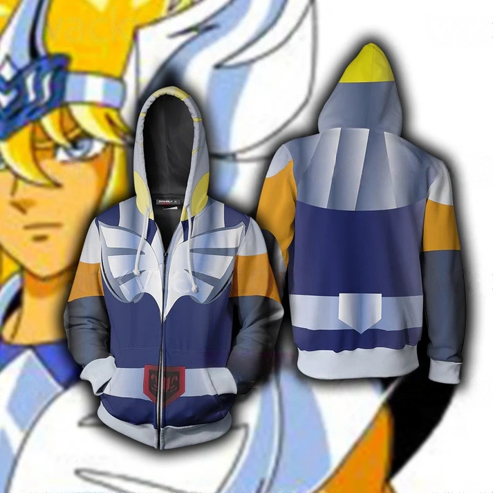 Anime Saint Seiya 3D Print Hoo - Anime Cosplay Shop recension och pris