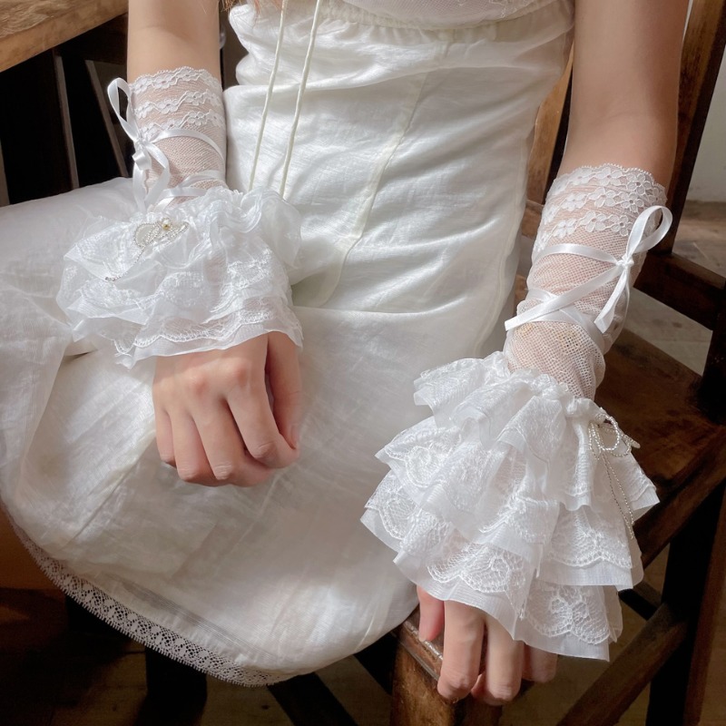 Women Sexy Lace Splicing Ruffl - Cosplay Anime Expo recension och pris