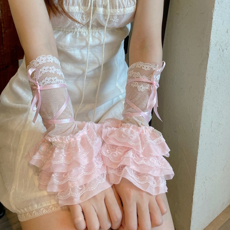 Women Sexy Lace Splicing Ruffl - Cosplay Anime Expo recension och pris