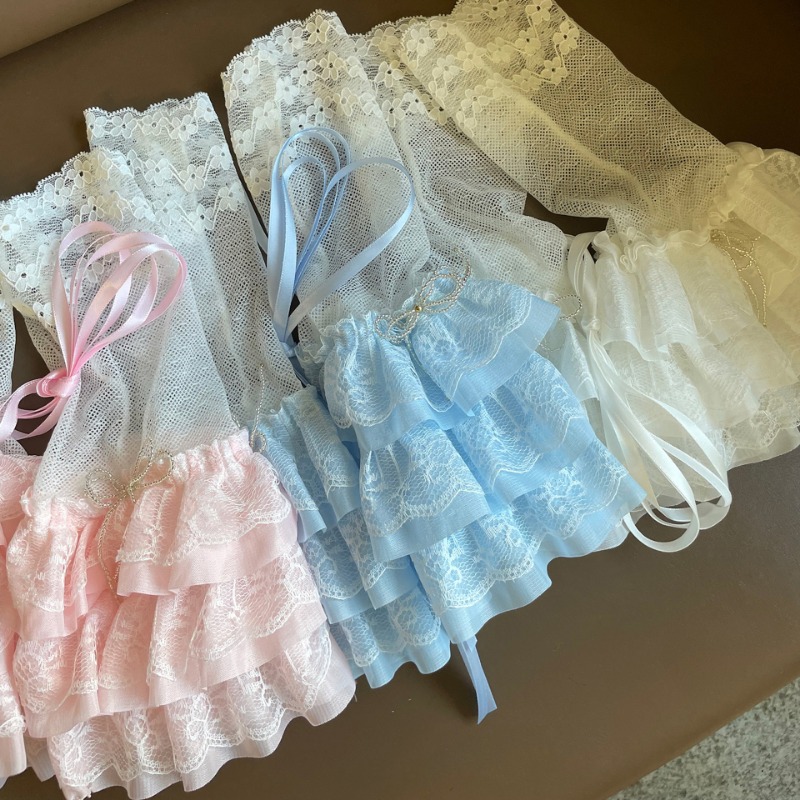 Women Sexy Lace Splicing Ruffl - Cosplay Anime Expo recension och pris