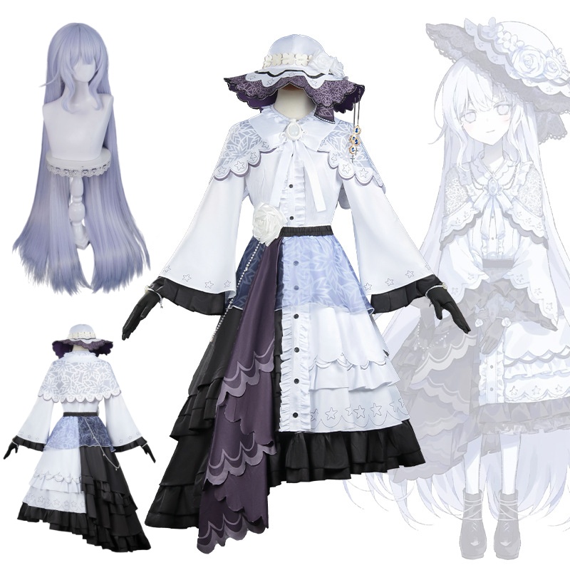 2026 Anime Tsukishiro Yuki Cos - Cosplay Anime Yuki recension och pris