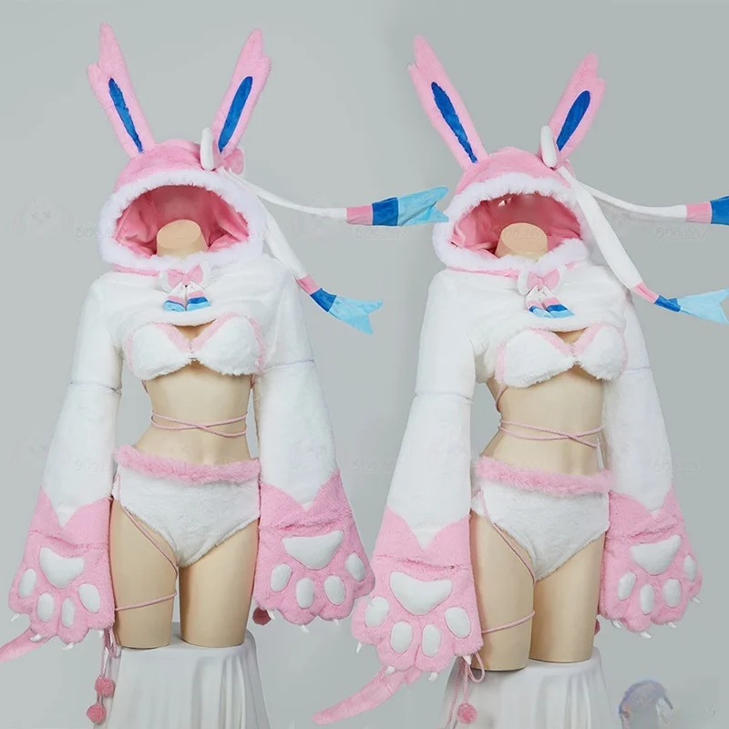 Sylveon Nymphali Feelinara Cos - Anime Cosplay Festival recension och pris