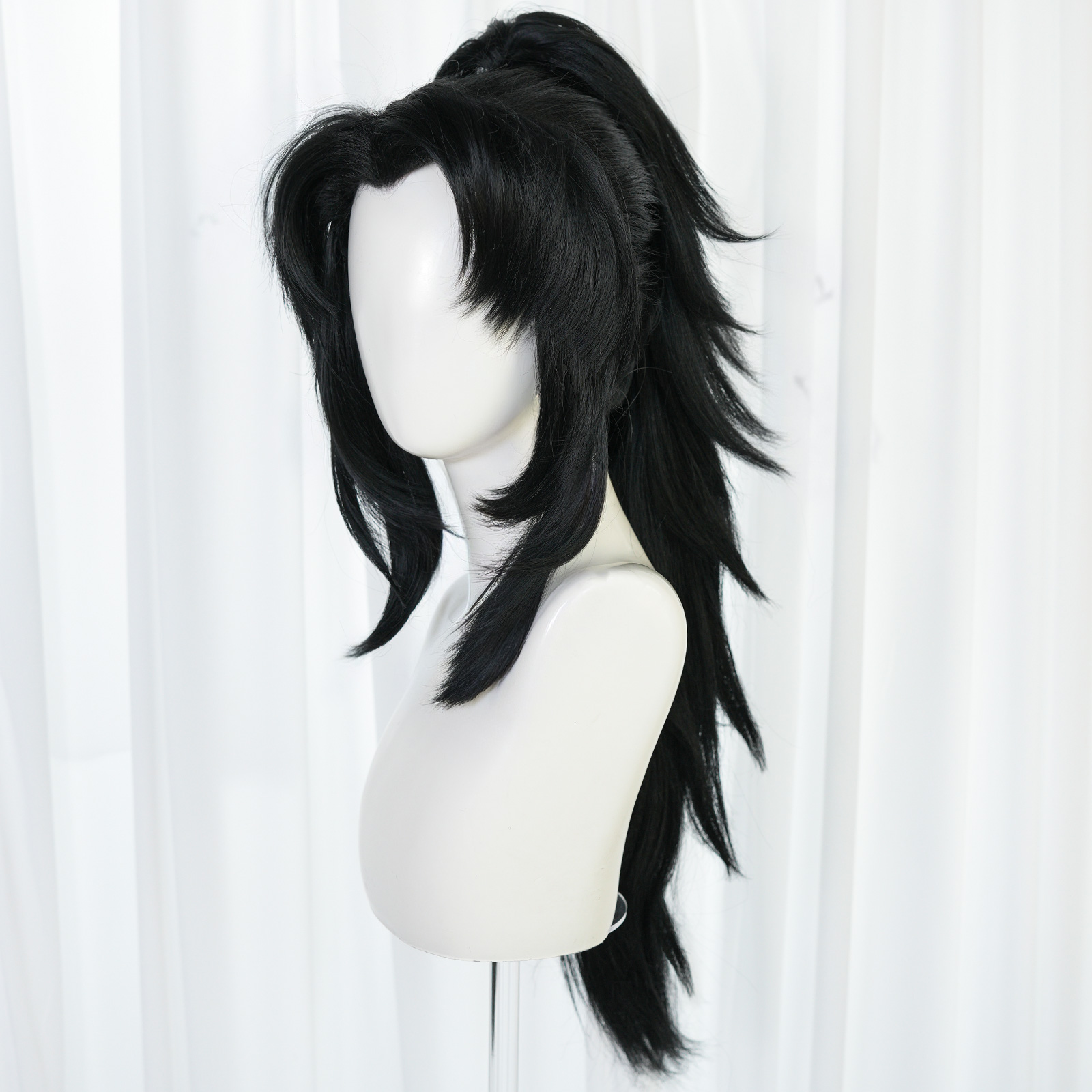 Anime cosplay wig black hairst - Cosplay Anime Expo recension och pris