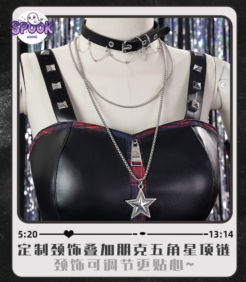 Harajuku Plaid Skirt Stage Out - Anime Cosplay Shop recension och pris