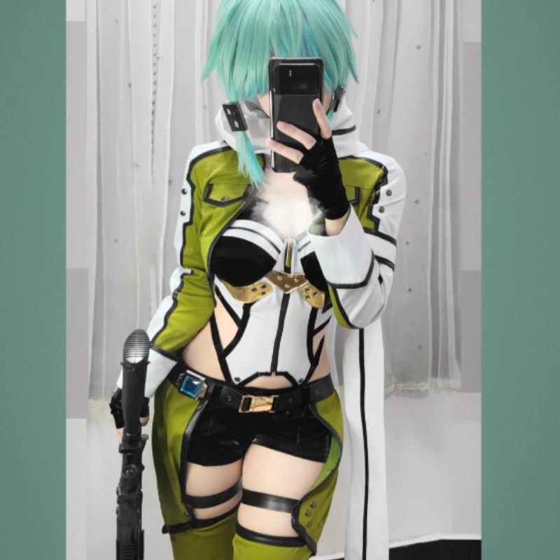 SAO Sword Art Online GGO Sinon - Anime Cosplay Sword recension och pris