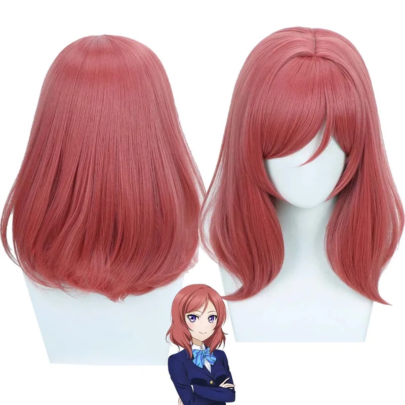 Le Cool Love Live! Maki Nishik - Anime Cosplay Red Hair recension och pris