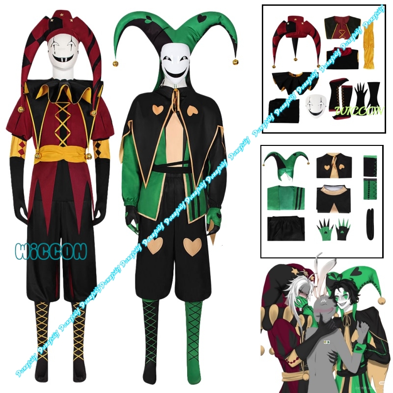 Freak Circus Pierrot Clown Cos - Cosplay Anime Expo recension och pris